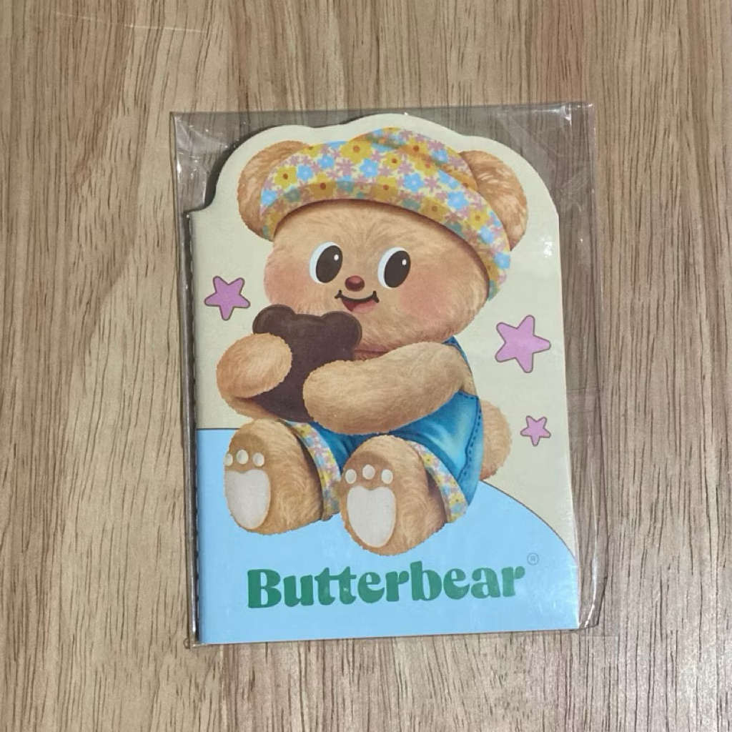 สมุดโน๊ตหมีเนย butterbear สมุดเซเว่น 7-eleven