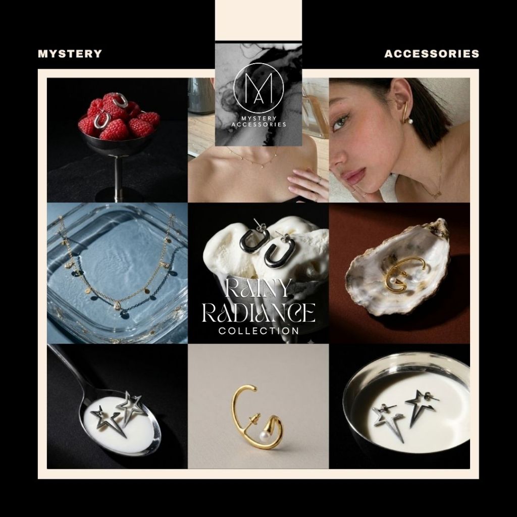 🌈2026☔️ 𝐑𝐚𝐢𝐧𝐲 𝐑𝐚𝐝𝐢𝐚𝐧𝐜𝐞 𝐂𝐨𝐥𝐥𝐞𝐜𝐭𝐢𝐨𝐧 | Mystery Accessories ® คอลเลคชั่นต่างหูและสร้อยคอ