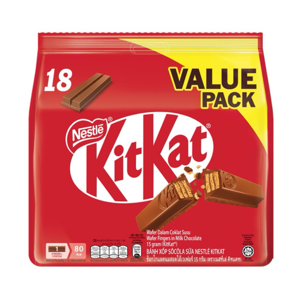 KITKAT 2F SHAREBAG VALUEPACK 18SX15G