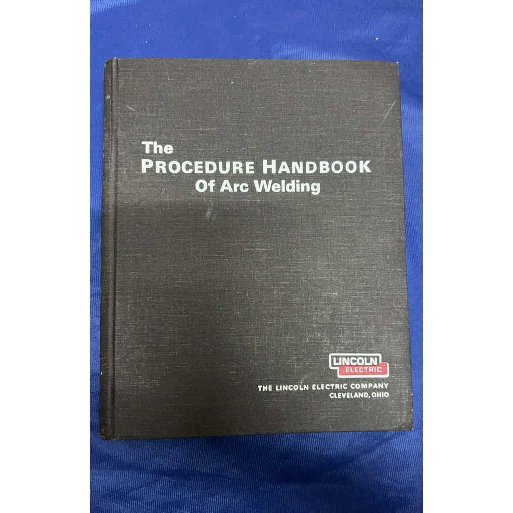 1973 Lincoln Electric Procedure Handbook of Arc Welding Design & Practice Book มือสอง