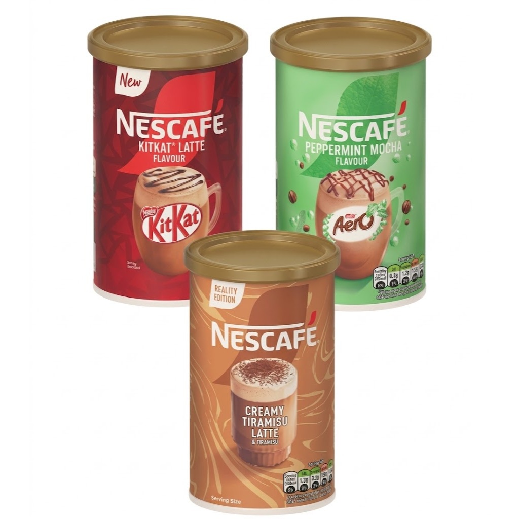 Nescafe Flavour ผงเครื่องดื่มสำเร็จรูป พร้อมดื่ม มี 3 รสชาติ สินค้าจากประเทศอังกฤษ