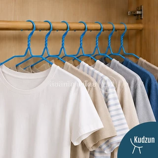 Kudzun ไม้แขวนเสื้อ ไม้แขวนเสื้อหนาพิเศษ ขนาดจัมโบ้ เกรด AAA