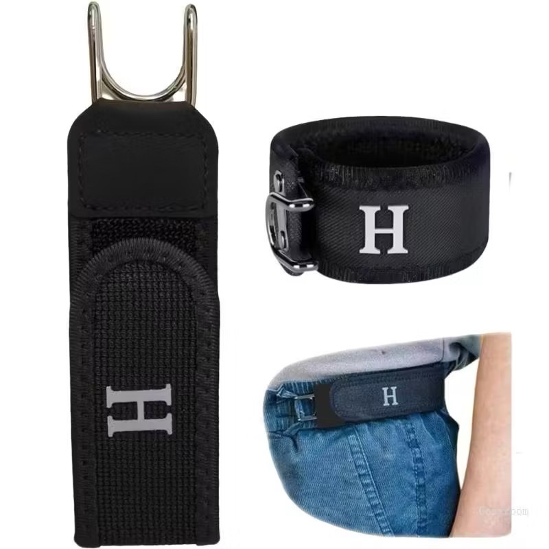ตะขอโลหะสำหรับเข็มขัดยืด unisex แบบไม่มี buckle ซ่อนได้ ใช้กลางแจ้ง