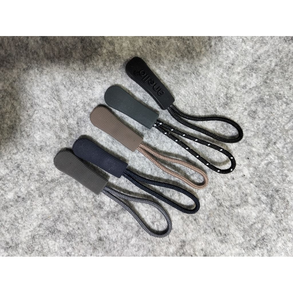 (แพ็ค5ชิ้น)ตัวดึงซิปพลาสติก/เชือกคล้องหางซิป/zipper buckle/plastic puller/สินค้าส่งจากไทย