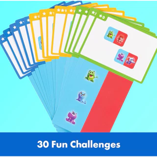 [ของแท้] ThinkFun Friends - Bus Ride: Elephant’s Seat-Sorting Game บอร์ดเกมเสริมทักษะ Logic การจัดหมวดหมู่ เด็ก 3 ขวบ+