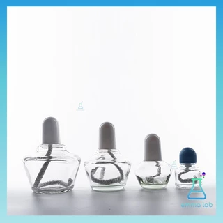 ตะเกียงแอลกอฮอล์พร้อมไส้ Glass Alcohol Lamp ตะเกียงแบบแก้ว ขนาด60ml,150ml