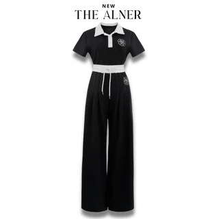 Polo Camellia set ชุดเซตวอร์มคามิเลียคอปก กางเกงขายาว The alner (ดิอัลเนอร์) AN028
