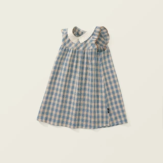 Hania kids พร้อมส่ง ชุดเดรสลายสก๊อตเด็กหญิง เนื้อผ้าดี ใส่สบาย ชุดเด็กผู้หญิงน่ารัก K4124863