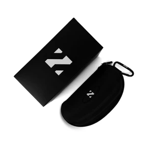 NOX NOX Rigid Case for Sunglasses กล่องใส่แว่นตาแบบแข็ง มาพร้อม ถุงผ้า ผ้าเช็ดแว่น