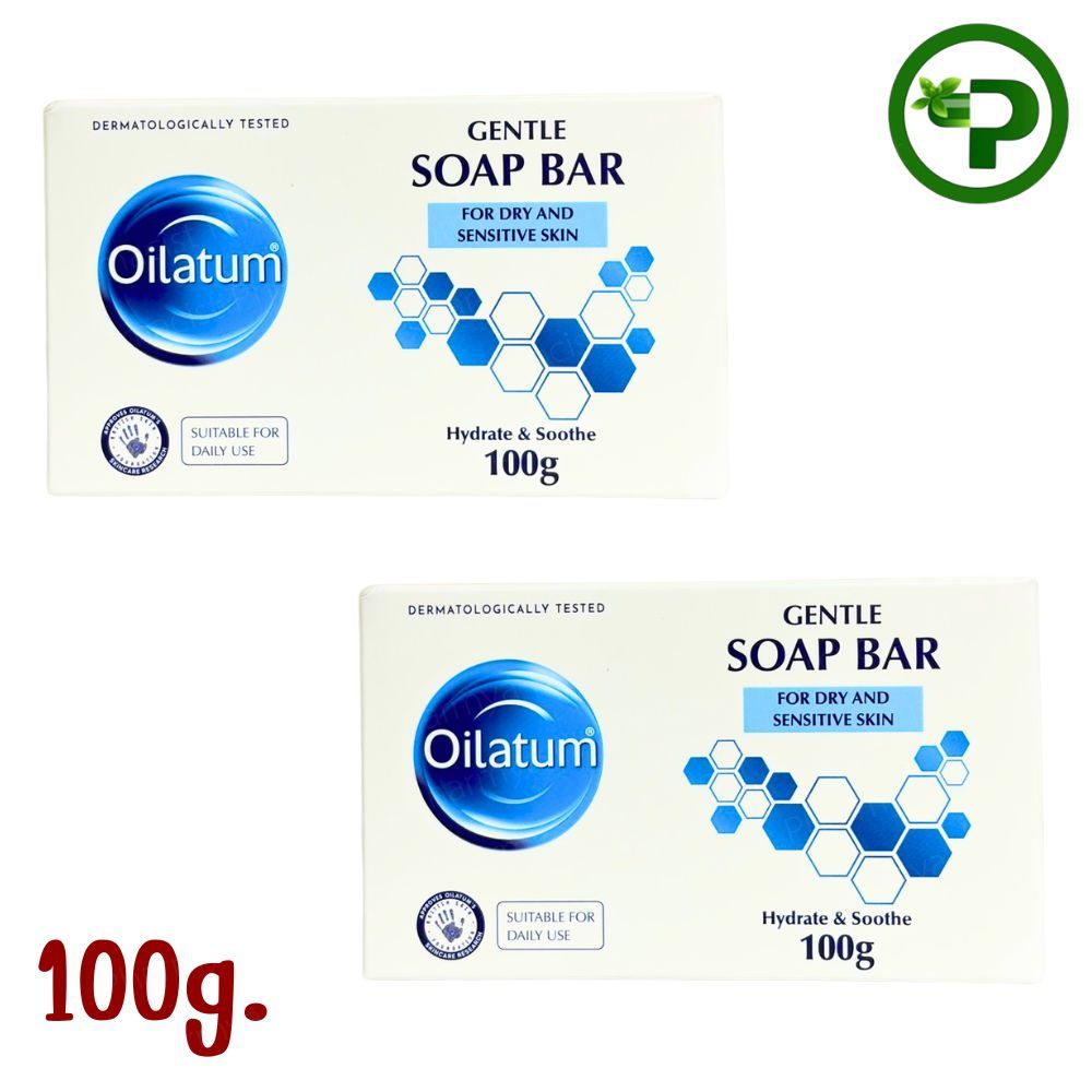 Oilatum Gentle Soap For Dry Skin สบู่ ออยลาตุ้ม สำหรับผิวแห้ง 100g