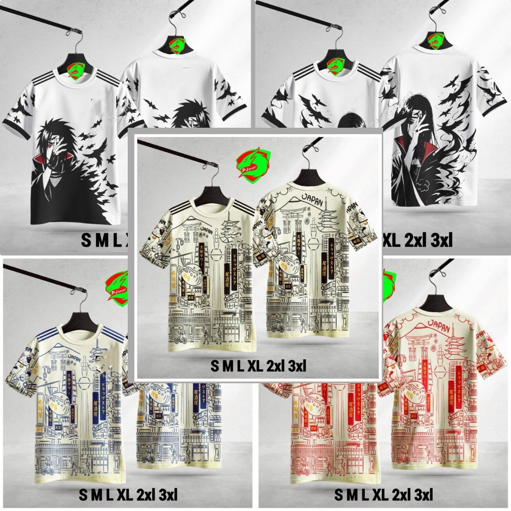 เสื้อกีฬาแฟนบอล Collection Japan ผ้าไมโครสปอร์ตนุ่มใส่สบายไม่ร้อน ชายหญิงใส่ได้ ไซส์ผู้ใหญ่ S-3Xl