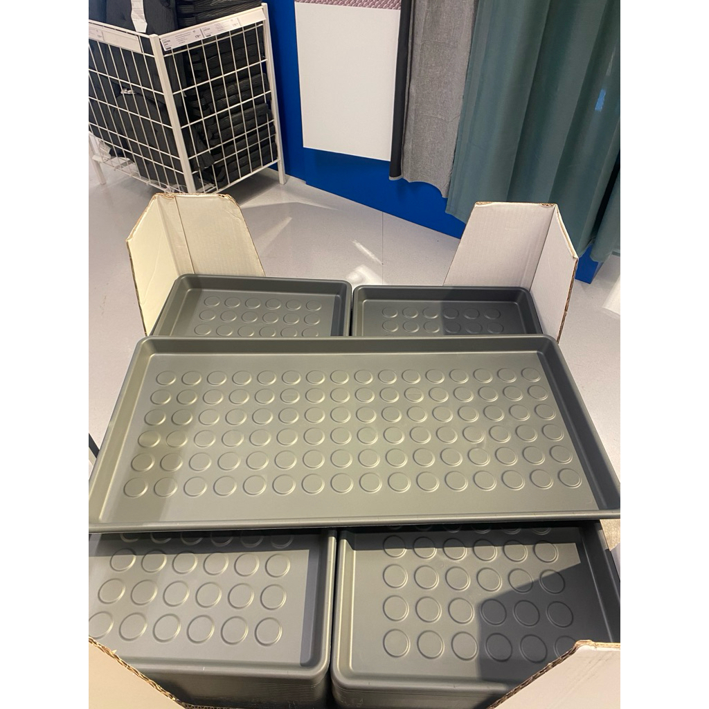 ถาดวางรองเท้า IKEA  BAGGMUCK บักก์มุค  71x35 ซม. ที่เก็บรองเท้า ถาดวางรองเท้าท้ายรถ