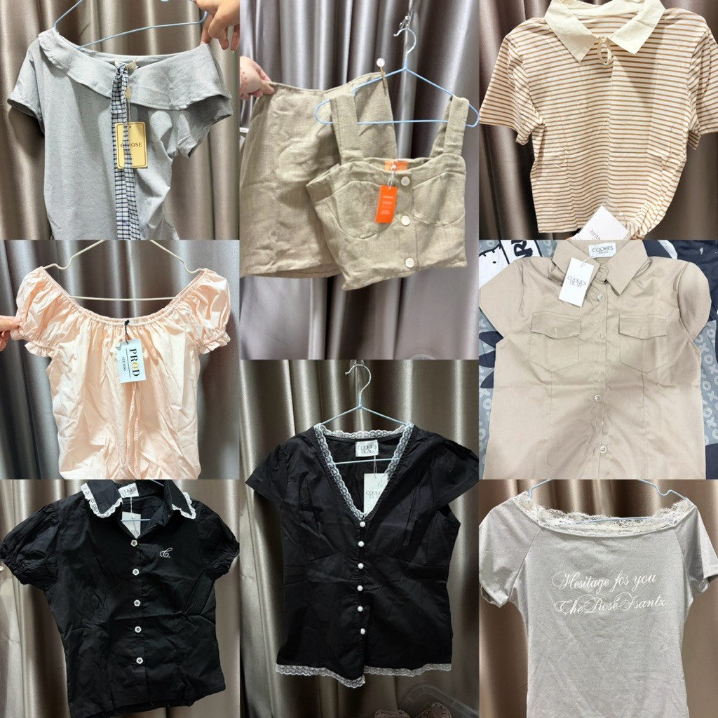 เสื้อ cookie bear / prod / khun  แฟชั่นมีแบบละตัว ทักสอบถามก่อนสั่งซื้อ