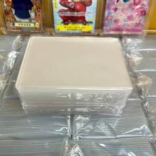 Toploader 35PT (ใส) 25ชิ้น เฟรมการ์ด มีฟิล์มป้องกันรอย ขนาด 3"x4" กรอบใส ท๊อปโหลด ใส่การ์ดด้านบน