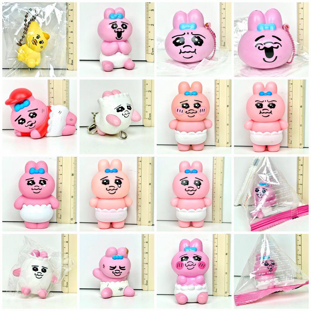 ของแท้ พร้อมส่ง ส่งไว Opanchu Usagi & Npochamu โอปันจูอุซางิ ตุ๊กตา ฟิกเกอร์ พวงกุญแจ ของเล่น สะสม ญี่ปุ่น