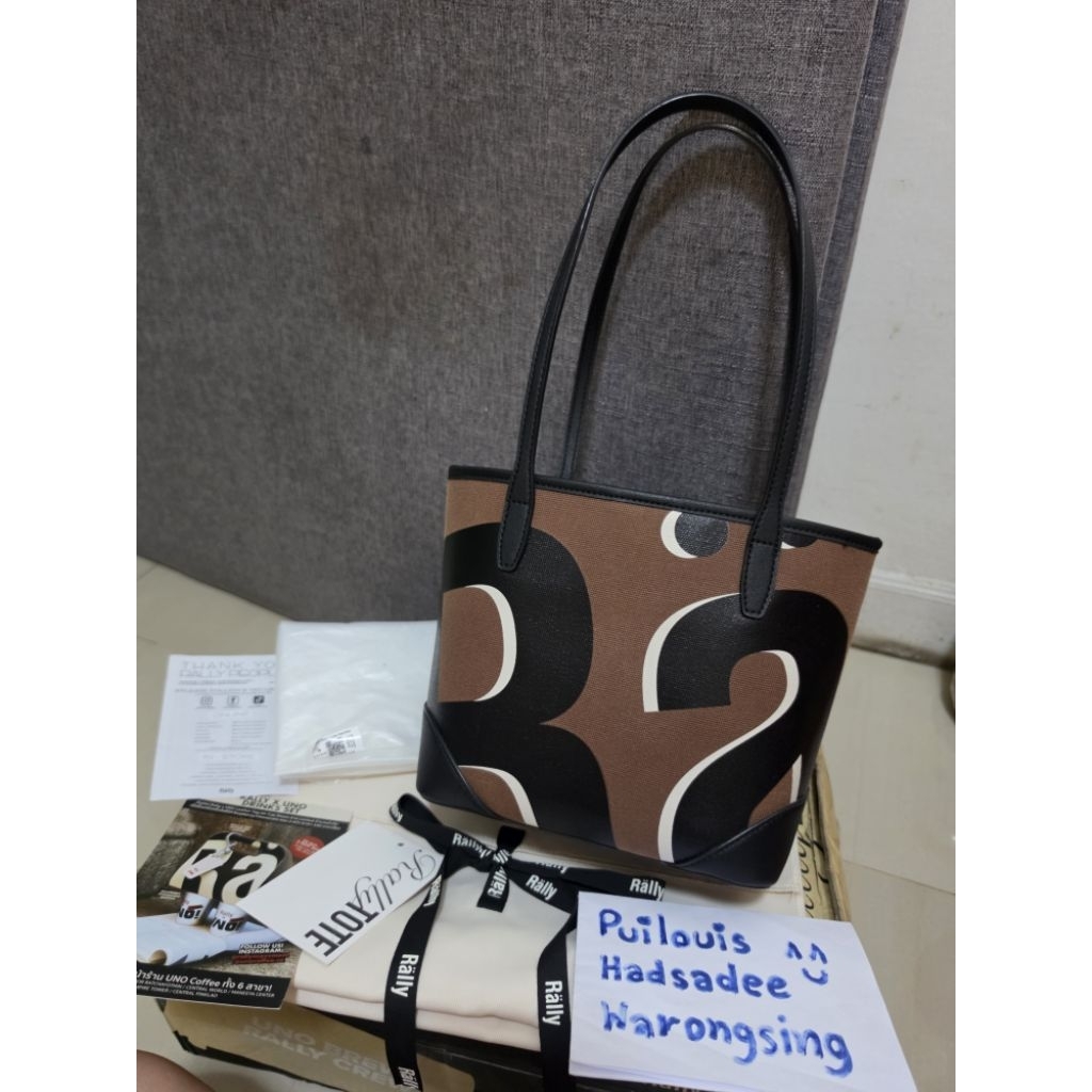 พร้อมส่ง🌟 Rally City Tote bag : ของแท้ กดจาก official ทุกใบ