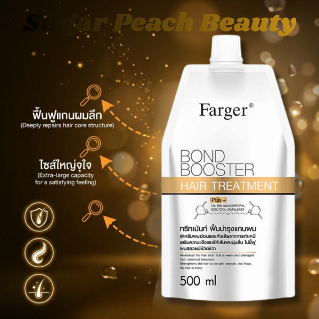 ทรีทเม้นท์ Farger Bond Booster ช่วยฟื้นฟูผมแห้งเสียจากการทำเคมี   500ml
