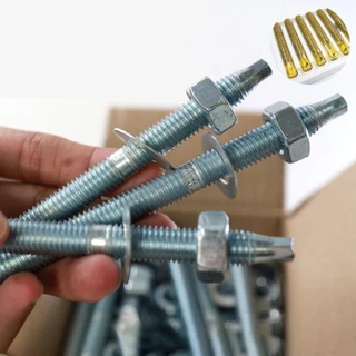 10ชุด พุกเคมี สตัดปุ๊กเคมี สตัดพุกเคมี สตัดพุ๊กM10 M12 M16 chemical anchor stud