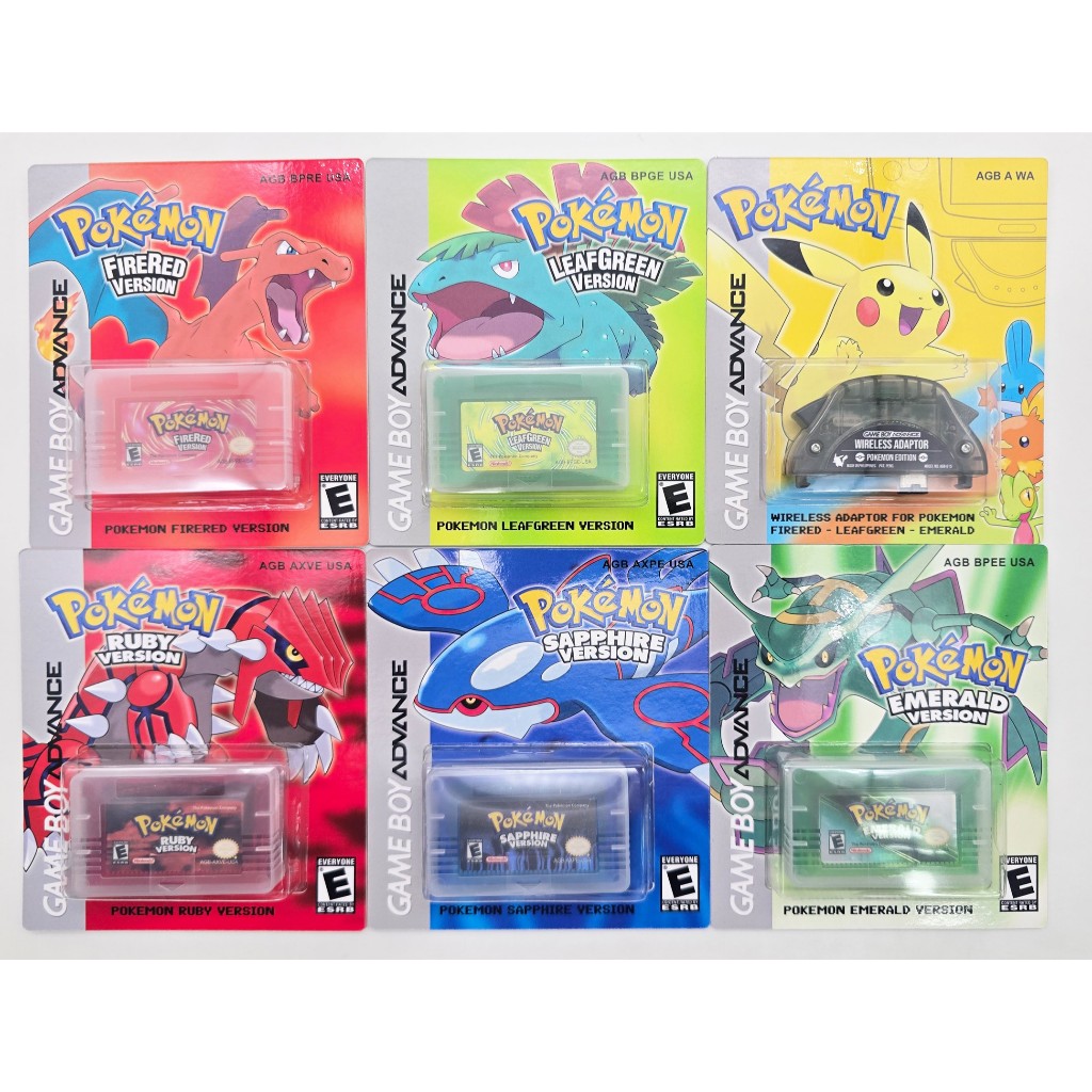 POKEMON GBA PACK US ภาษาอังกฤษ