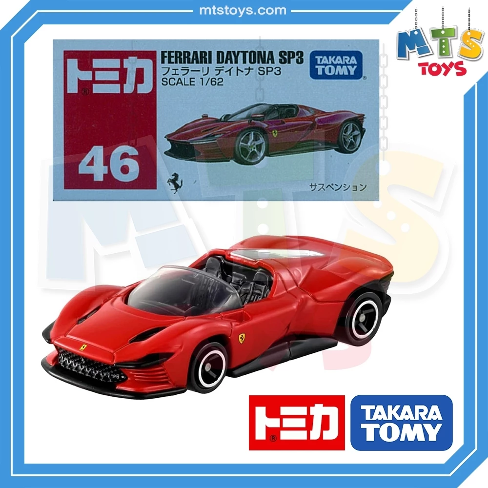 **MTS Toys**Takara Tomy : Tomica no.46 Ferrari Daytona SP3 ของเเท้จากญี่ปุ่น