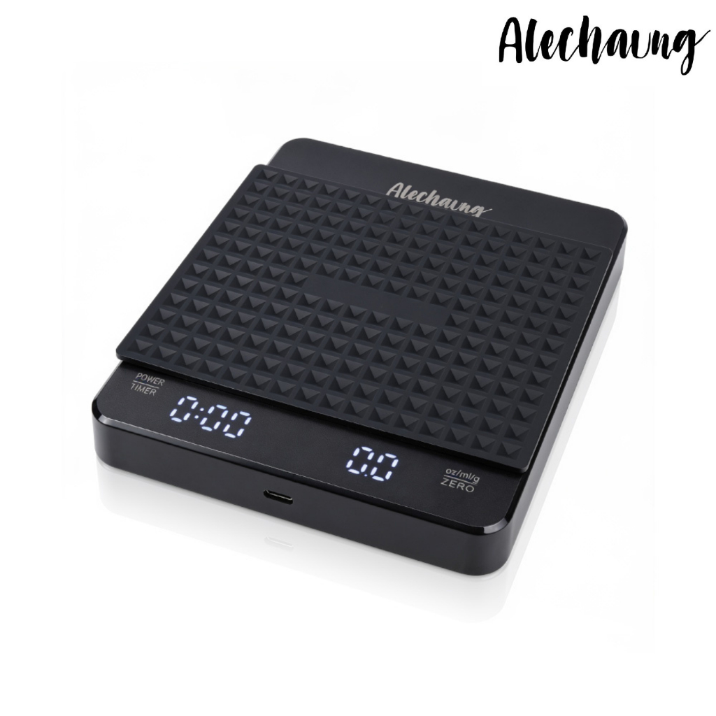 เครื่องชั่งกาแฟ เครื่องชั่งดิจิตอล Coffee Scale 3kg 0.1g สำหรับชั่ง กาแฟ ชา อาหาร มียางรองกันลื่น simple scale