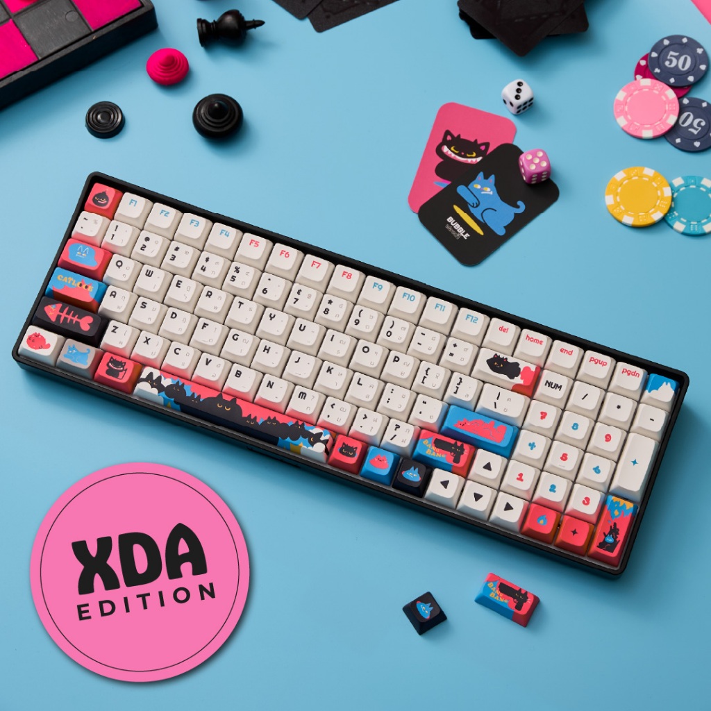 Villian Cat Keycap by Pimdit (XDA)