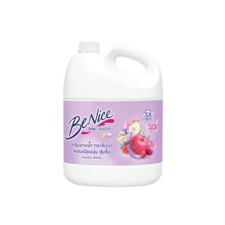บีไนซ์ ครีมอาบน้ำ มิสทีคไวท์ 2,800 มล. (แกลลอน) BeNice Mystic White Shower Cream 2,800 ml. (Gallon)