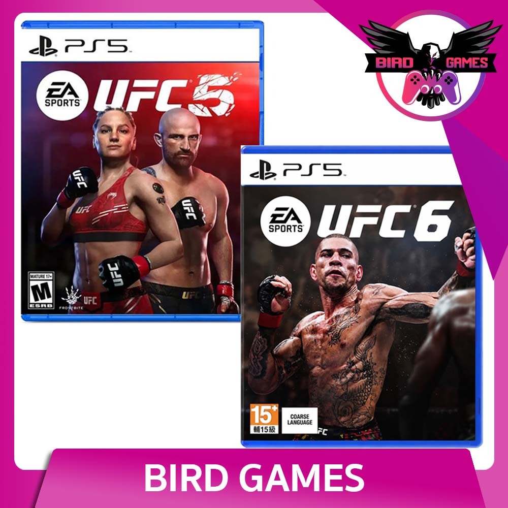 UFC 5 , UFC 6 Ps5 Game แผ่นแท้มือ1!!!!! (UFC5 Ps5)(UFC6 Ps5)(UFC)