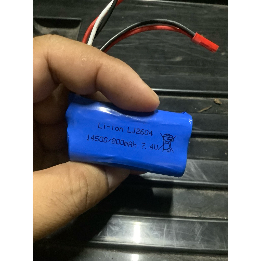 (สินค้าในไทย) แบตเตอรี่ 7.4 สำหรับ wl917 wltoys 14500/800mAh