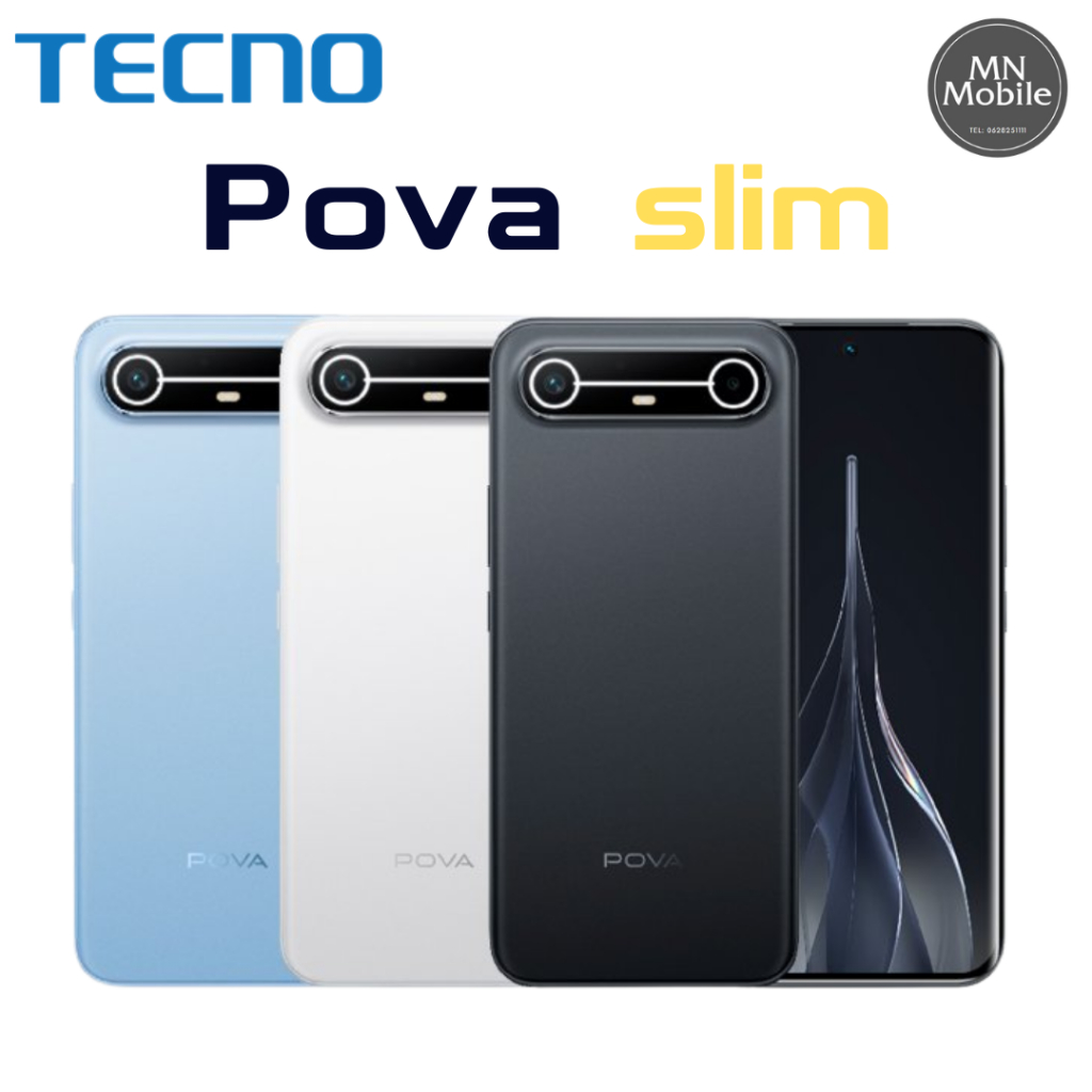 Tecno Pova slim ความจุ 8+256GB | สินค้าจำเป็นต้องแกะเพื่อ Activa