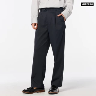 Yuedpao Ultimate Stretch - Men's Pleated Pants (Relaxed Fit) กางเกงสแล็คมีจีบหน้า กางเกงผู้ชาย กางเกงทำงาน ทรงกระบอก