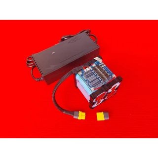 แบตเตอรี่ลิเธียมฟอสเฟส LifePo4 6S / 4S 12.8v-14.6v และ 19.2v-21.9v 6,000mah. 32700 แอมป์แท้ พร้อมที่ชาร์จ ใส่ตู้บลูทูส