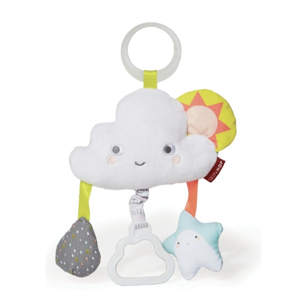 Skip Hop Silver Lining Cloud Jitter Stroller Toy