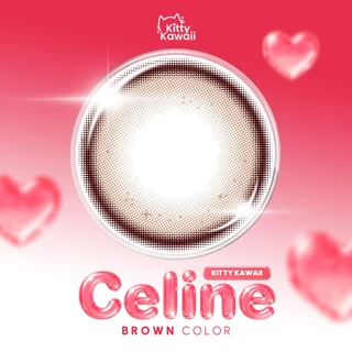 Kitty Kawaii 1Day Contact Lens : Oneday คอนแทคเลนส์รายวัน รุ่น Celine Brown