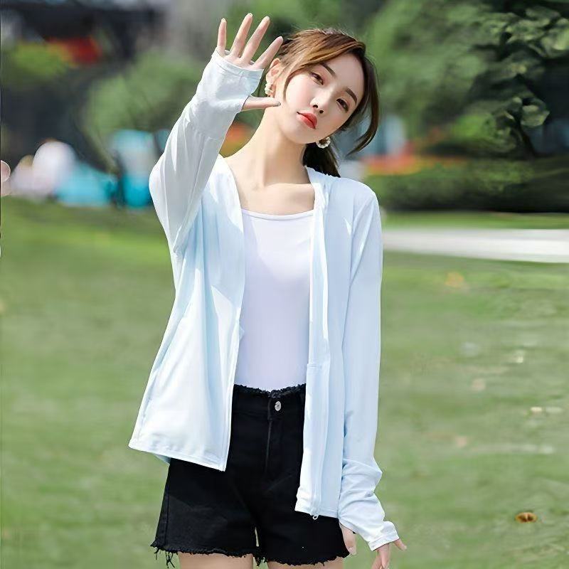 พร้อ​มส่งเสื้อผ้ากันแดด กันรังสี UV SPF50+เสื้อแขนยาว รูปที่ 7