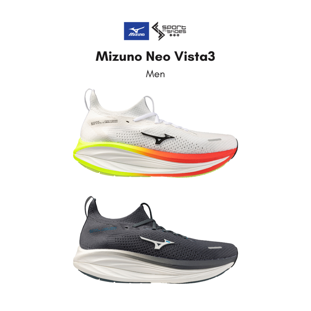 Mizuno Neo Vista3 รองเท้าวิ่ง ผู้ชาย (Men) Super Trainer I ของแท้100%
