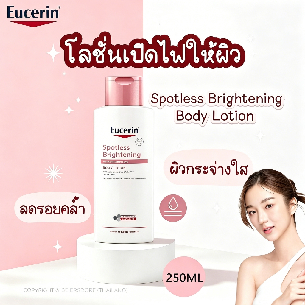โลชั่นทาผิว SPOTLESS Brightening Skin Tone Perfecting Body Lotion 250ml ผิวกระจ่างใส ปรับสีผิวเรียบเนียน ขจัดจุดด่างดำ