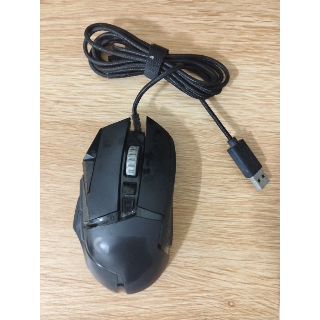 เมาส์เกมมิ่ง Logitech G502  HERO , G102 Progigy สีดำ มือสอง