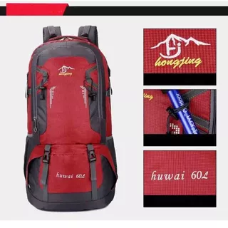 กระเป๋าเป้เดินทางใบใหญ่ ความจุ 60L/40L กระเป๋าเป้สะพายหลัง กันน้ำ ใส่ของได้เยอะ สําหรับเดินทาง ตั้งแคมป์