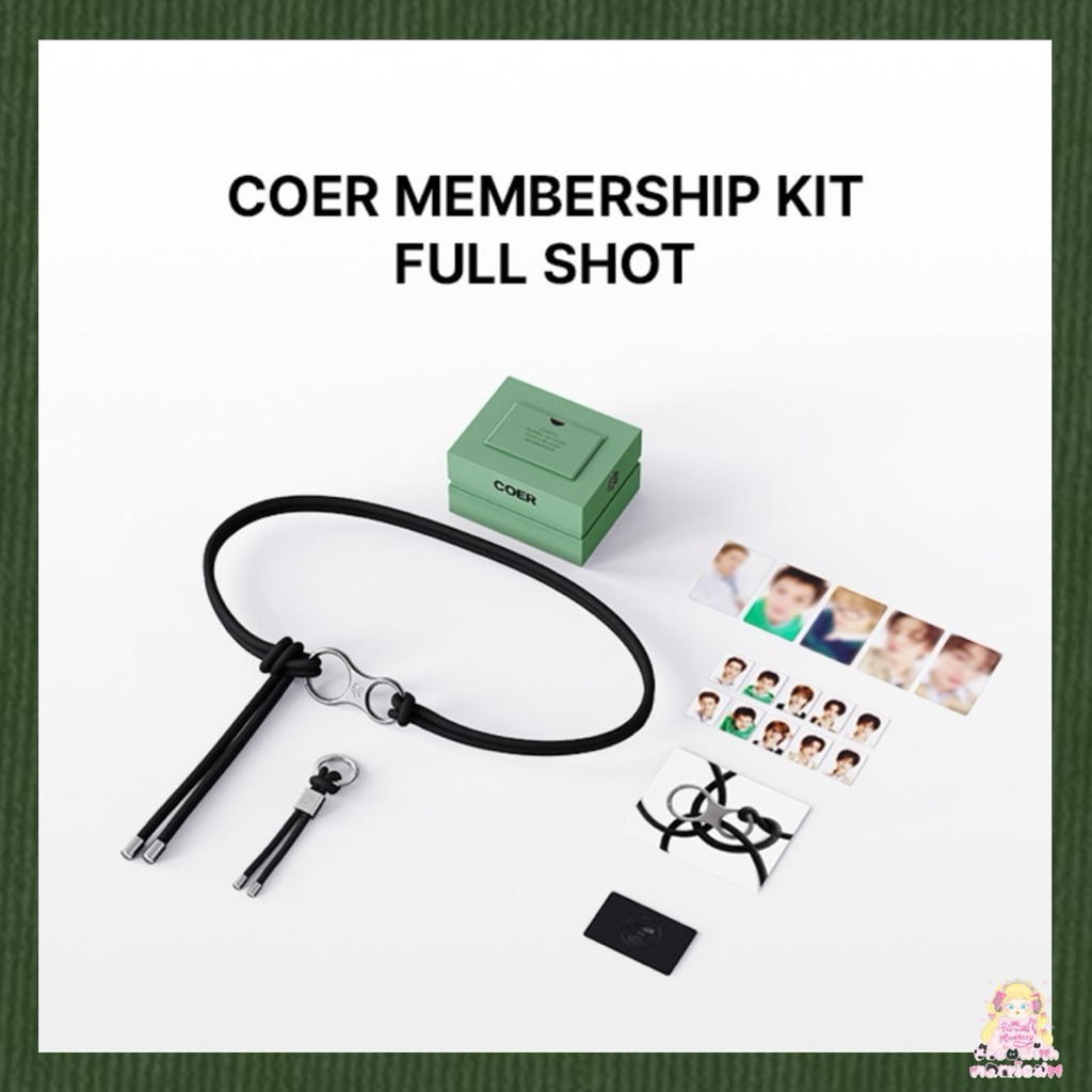 pre ⋆𐙚₊ เมมคิท CORTIS — COER MEMBERSHIP KIT ♡ คอติส