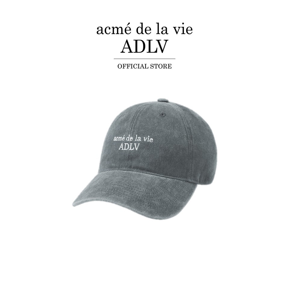 ADLV [acme de la vie] หมวก รุ่น Basic Logo Season3 Ball Cap Grey (50092SBSCAU_S6GYXX)