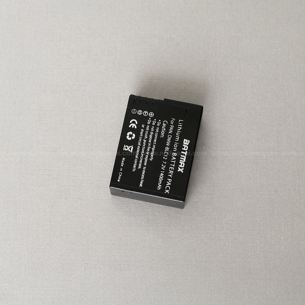 ( Used!! ) BATMAX Battery ( DMW-BLC12 ) For Lumix G5, G6, G7, G85, G90, G95, G97, GH2, GXI, FZ200 <เ