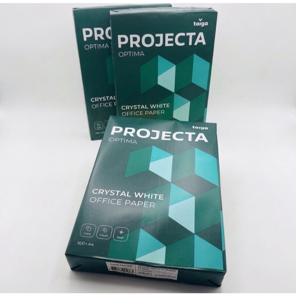 (1 รีม) กระดาษ กระดาษถ่ายเอกสาร PROJECTA OPTIMA ขนาด A4 70 แกรม 1 รีมมี 500 แผ่น
