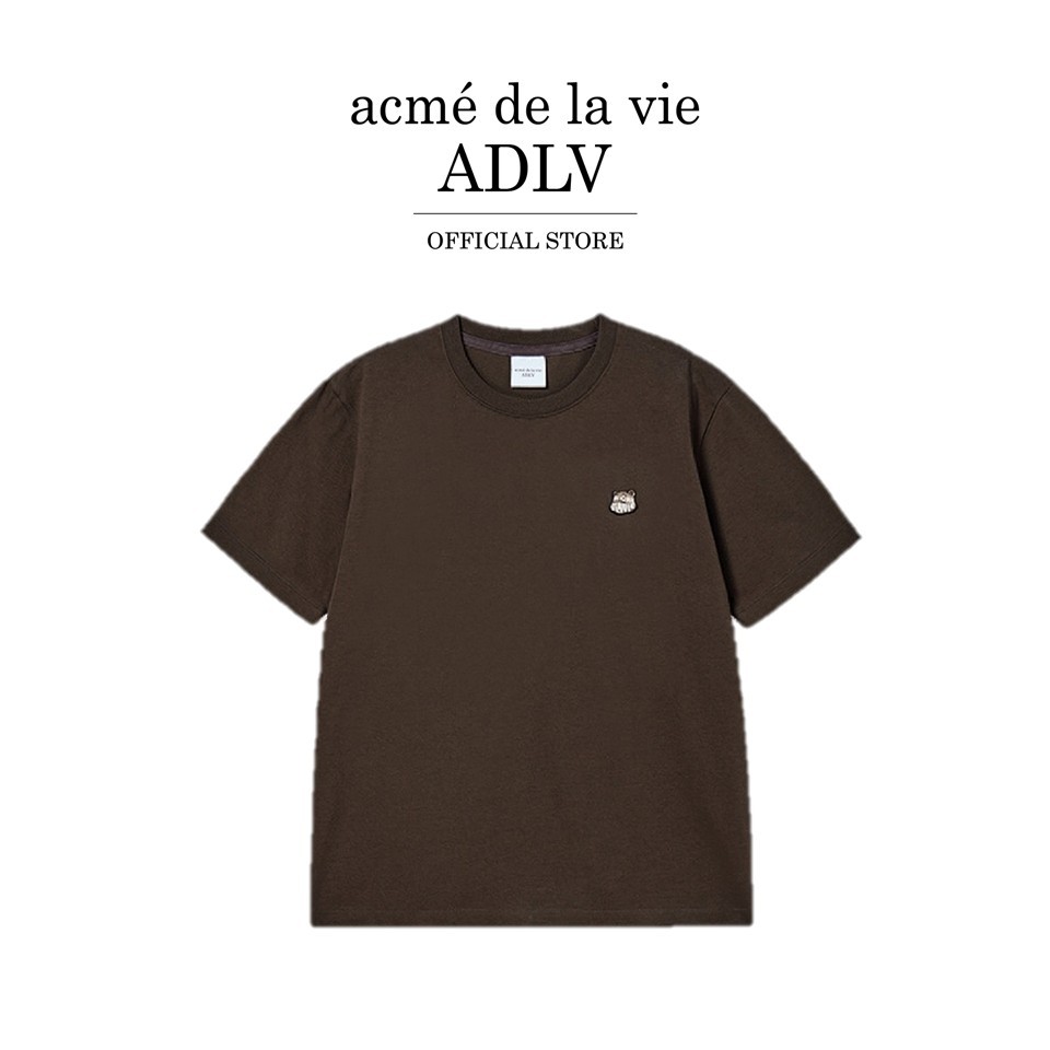 ADLV [acme de la vie] เสื้อยืด Oversize Ac Bear Halloween Short Sleeve T-Shirt Black (50031SBHSSU_H5BKXX)