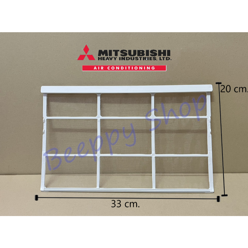 ฟิลเตอร์ Mitsubishi รุ่น MSY-KX09VF/KX13VF/KX15VF/KX18VF/KY09VF/KY13VF/KY15VF/KY18VF ของแท้