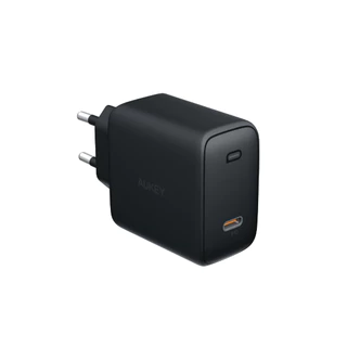 AUKEY PA-F5T หัวชาร์จเร็ว SWIFT 65W PD USB-C PD + USB-A Wall Charger with GaN Technology