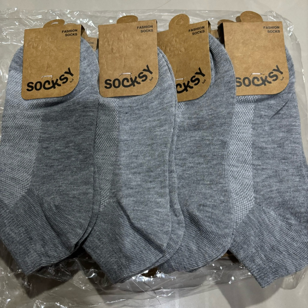 Socksy-TOMTAM ถุงเท้าข้อสั้นรุ่นPJ/1 ลายฉลุ