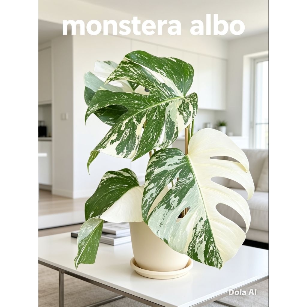 monstera albo มอนสเตอร่า อัลโบ้