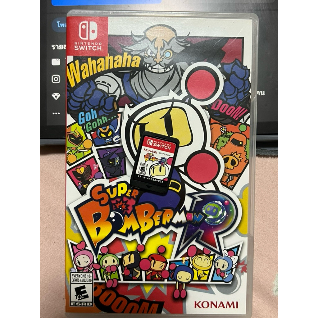 แผ่นเกมส์ nintendo switch bomberman R