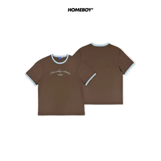 HOMEBOY เสื้อOVERSIZE HB.RINGER.TEE.LOGO คอตตอน100% ใส่ได้ทุกวัน